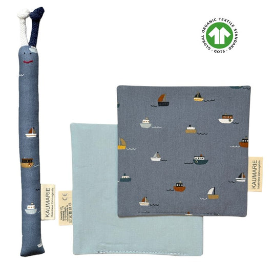 Set: BIO KAUMARIE Hans + BIO Knistertuch Mats